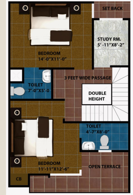 First Floor Plan shri sai villas Floor Plan First Floor Plan