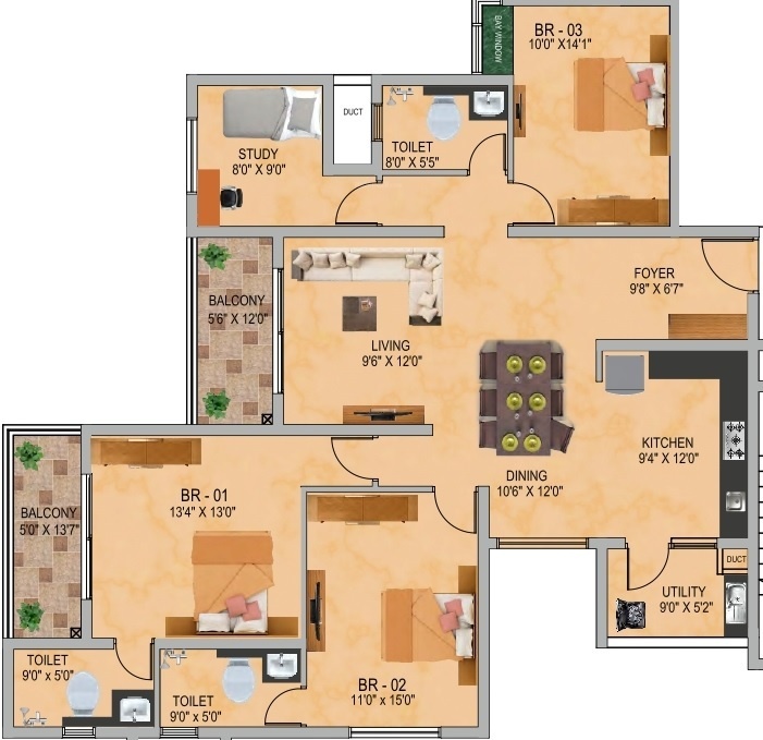 serenity gardens Floor Plan Floor Plan