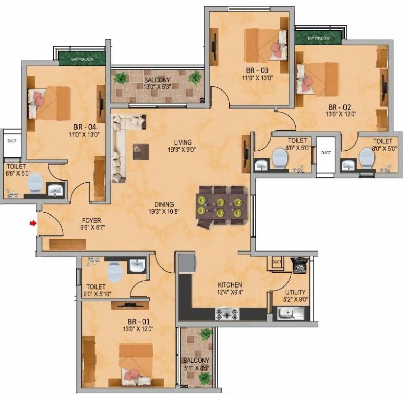 serenity gardens Floor Plan Floor Plan