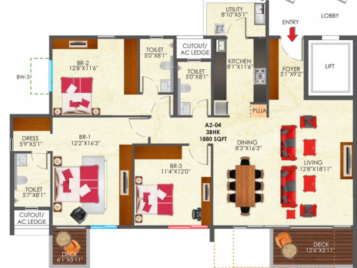  raj-etternia-e-block-building-4 Floor Plan Floor Plan