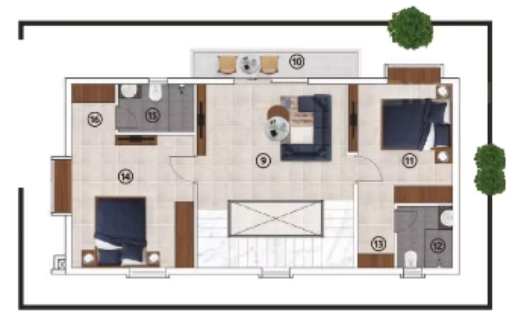  village Floor Plan First Floor Plan
