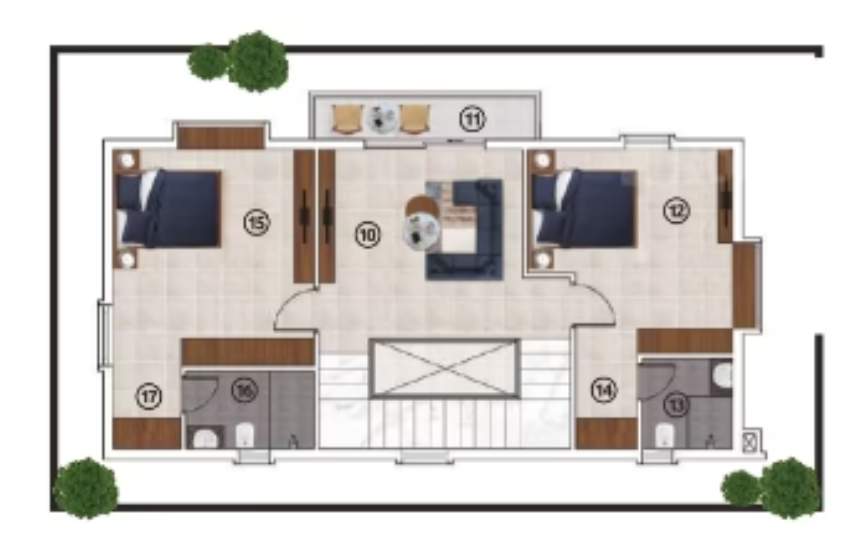  village Floor Plan First Floor Plan