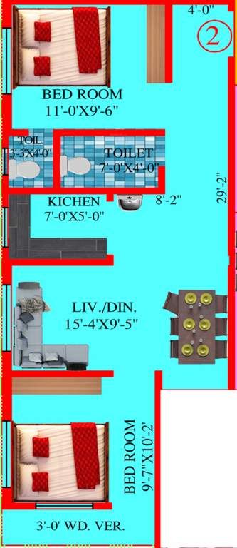  ganapati apartment Floor Plan Floor Plan
