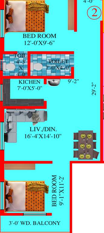  ganapati apartment Floor Plan Floor Plan