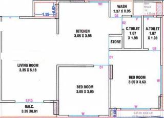  karunesh-homes Floor Plan Floor Plan