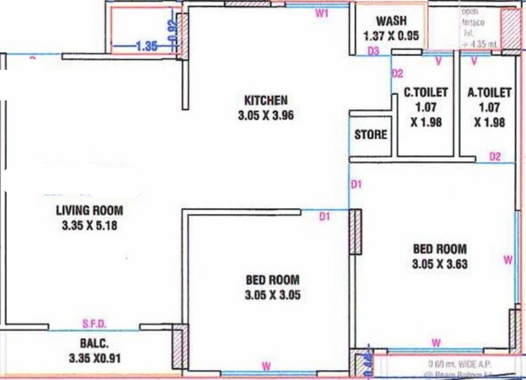  karunesh homes Floor Plan Floor Plan