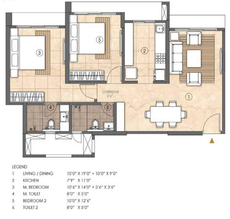 lodha codename never before Floor Plan Floor Plan