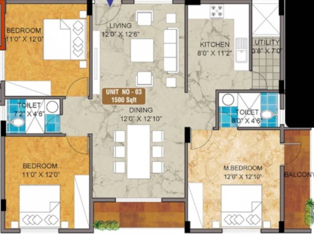  sai murari homes Floor Plan Floor Plan