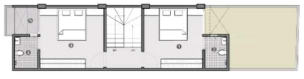  aditya lakeview bungalows Floor Plan First Floor Plan