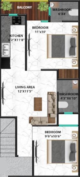 Floor Plan god-gift-appartment- Floor Plan Floor Plan