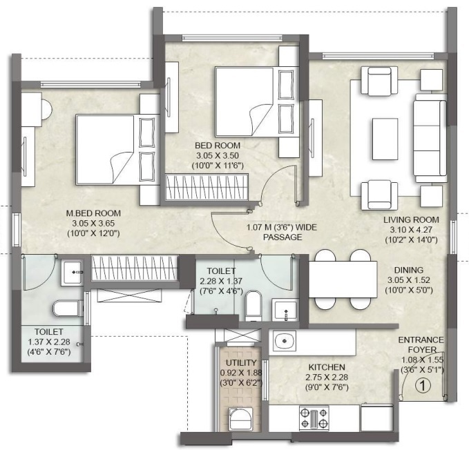  park riviera Floor Plan Floor Plan