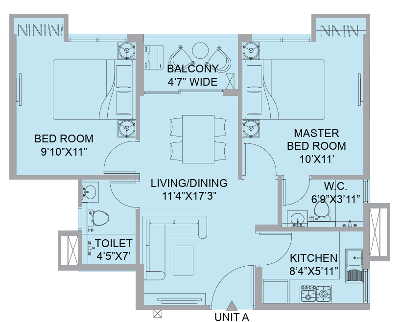 Floor Plan the 102 Floor Plan Floor Plan
