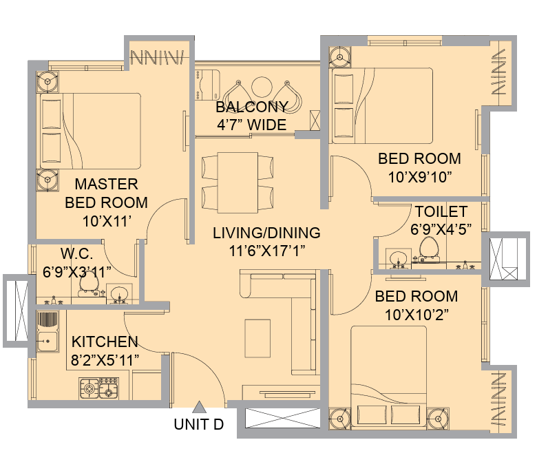 Floor Plan the 102 Floor Plan Floor Plan
