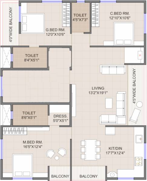  gulmohar-avenue Floor Plan Floor Plan