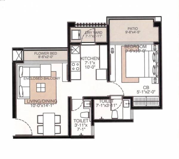  amavi-303-phase-1 Floor Plan Floor Plan