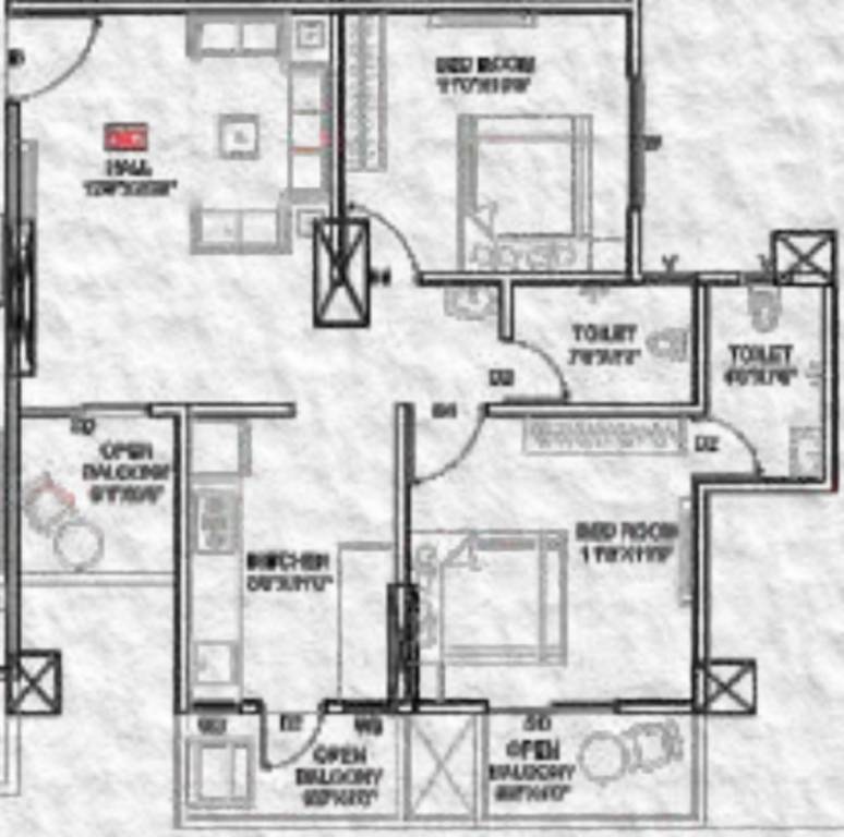  s no 106 Floor Plan Floor Plan