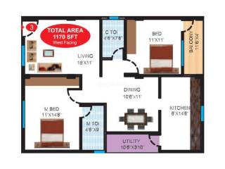  happy-homes-arka Floor Plan Floor Plan