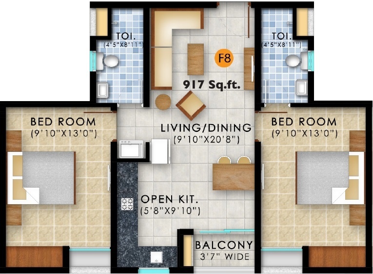 Floor Plan starwood towers phase iii Floor Plan Floor Plan