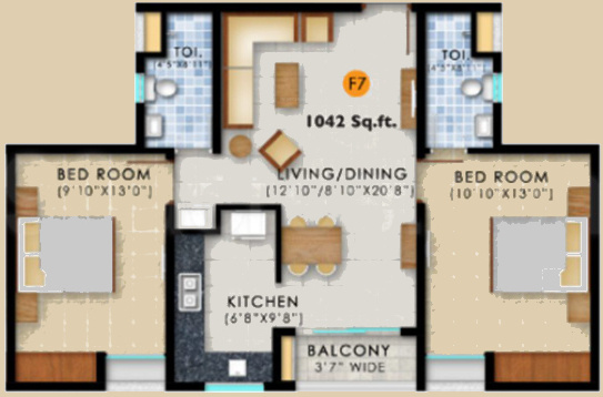 Floor Plan navins starwood towers 3 Floor Plan Floor Plan
