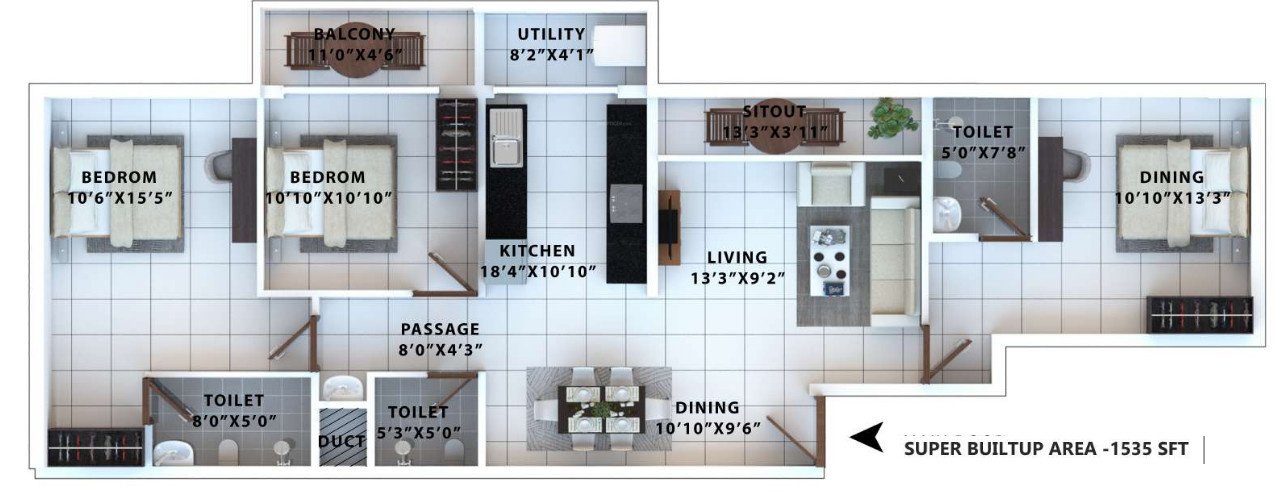  classique windchimes Floor Plan Floor Plan