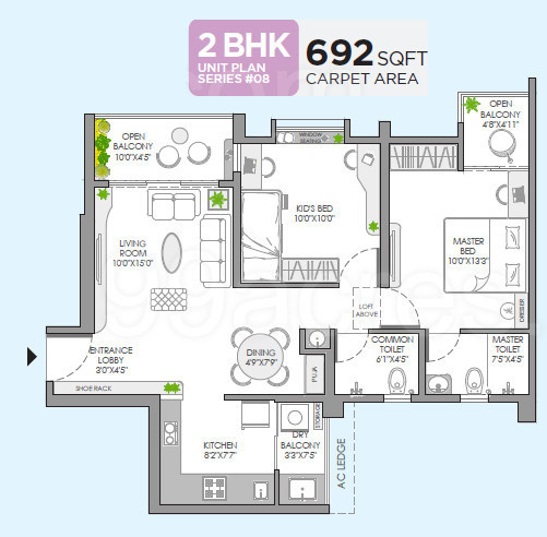 Floor Plan yashone eternitee phase 1 Floor Plan Floor Plan
