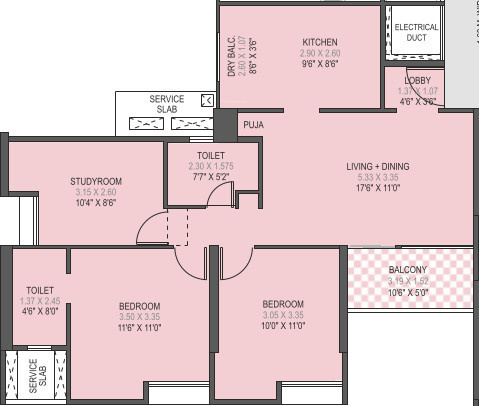  vivante phase 01 Floor Plan Floor Plan