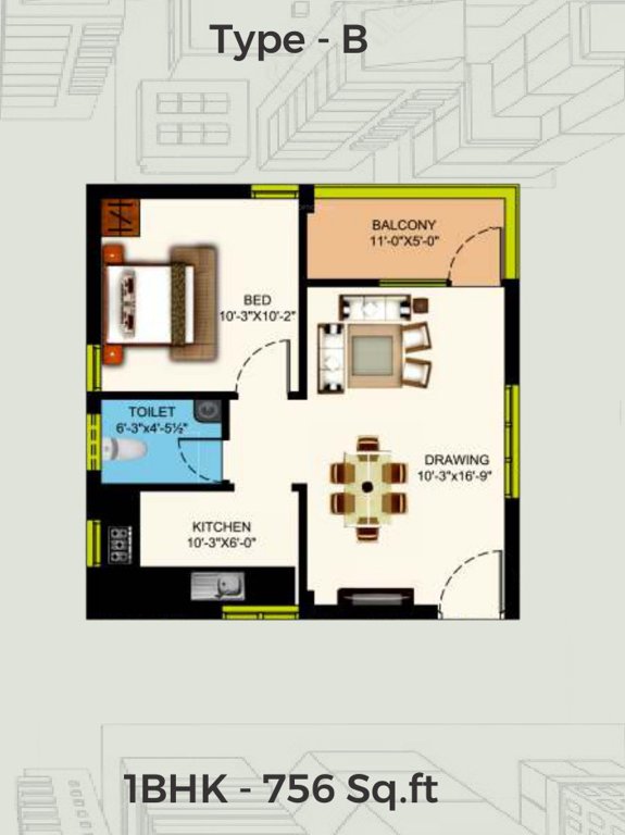  pooja park town Floor Plan Floor Plan