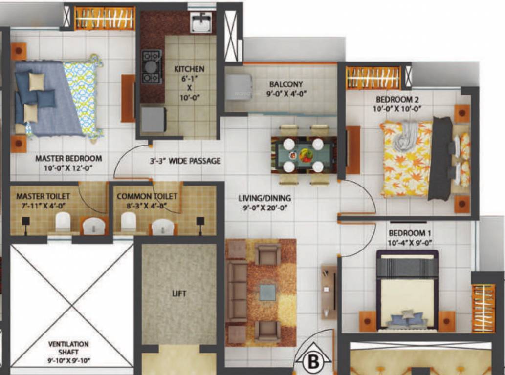  rise Floor Plan Floor Plan