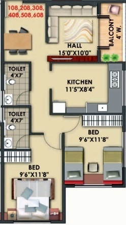  vedant-apartment Floor Plan Floor Plan