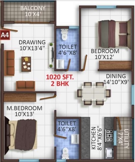  square Floor Plan Floor Plan