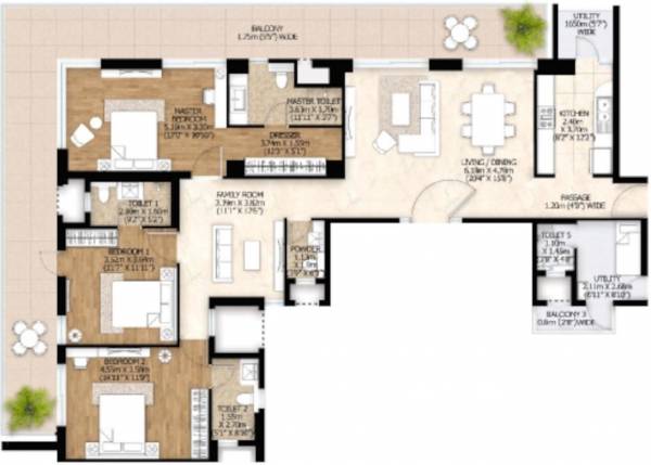  luminare-phase-3-tower-b Floor Plan Floor Plan
