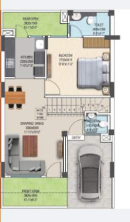  harnarain aeropolis Floor Plan Ground Floor Plan
