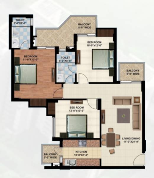  mulberry-county-phase-iv-tower-e-and-f Floor Plan Floor Plan