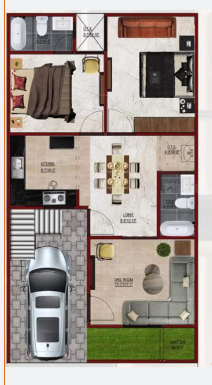  ideal homes Floor Plan Ground Floor Plan