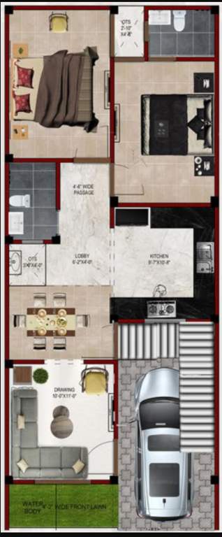  ideal homes Floor Plan Ground Floor Plan