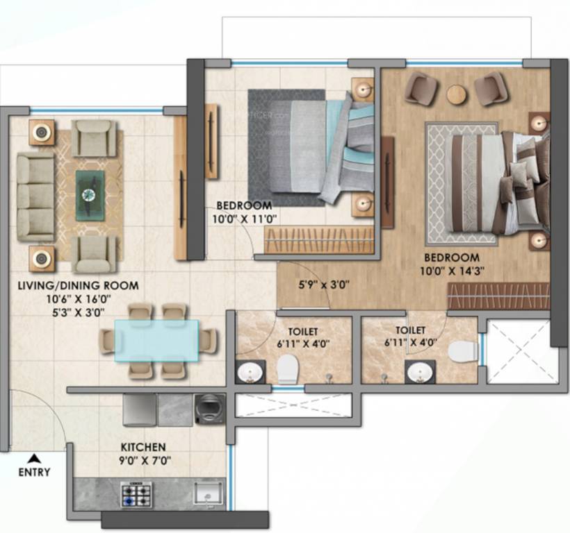  chandak greenairy Floor Plan Floor Plan
