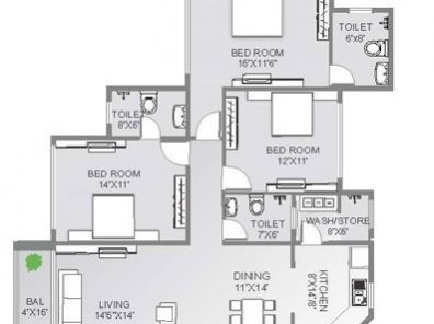  ipl-diamond-tower Floor Plan Floor Plan