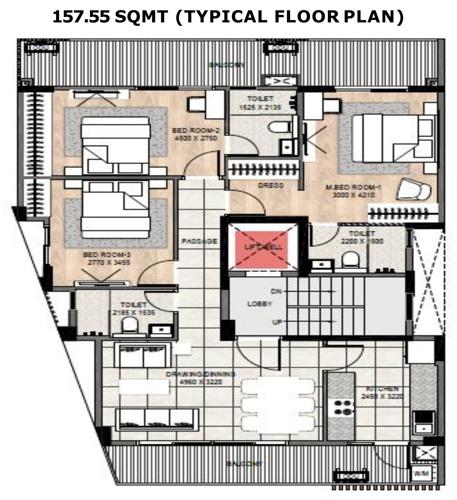  independent-floors-at-dlf-alameda Floor Plan Floor Plan