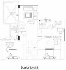 Upper Level Duplex Plan habiqo Floor Plan Upper Level Duplex Plan