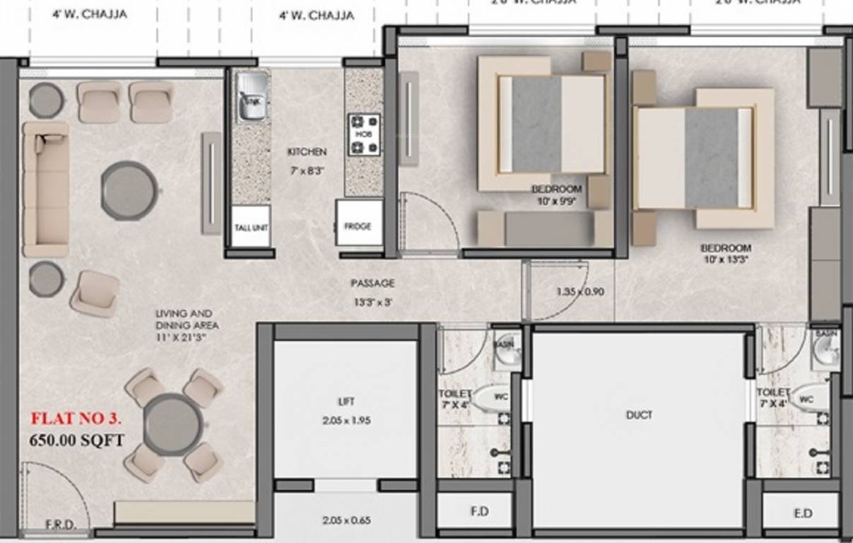  leo tower Floor Plan Floor Plan