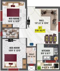  sai-cherry Floor Plan Floor Plan