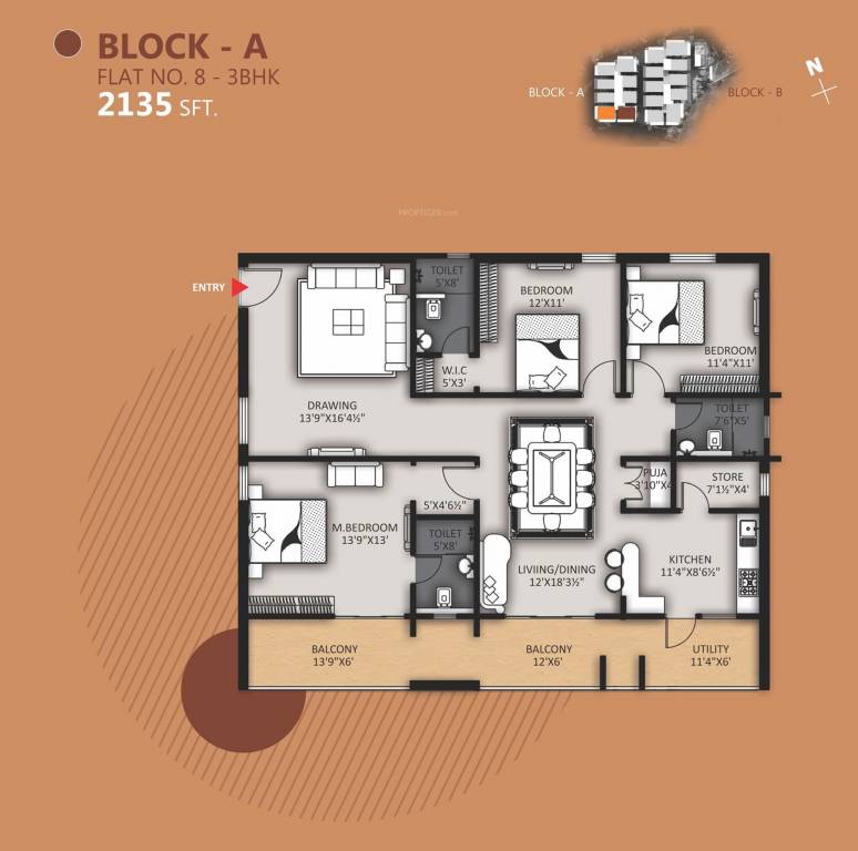  gnr vasavi nirvana Floor Plan Floor Plan