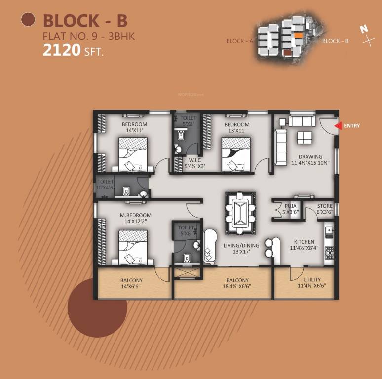  gnr vasavi nirvana Floor Plan Floor Plan