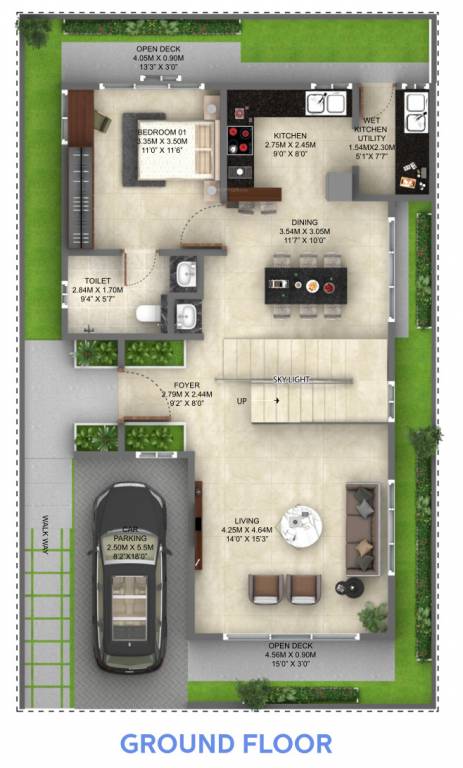  marquis Floor Plan Ground Floor Plan