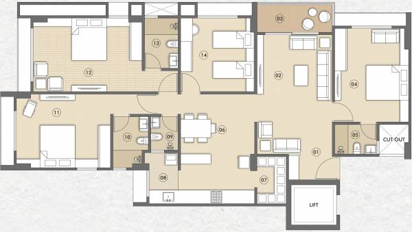  vivekanand-arise Floor Plan Floor Plan