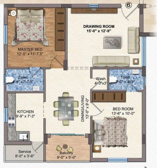  swaraj-residency Floor Plan Floor Plan
