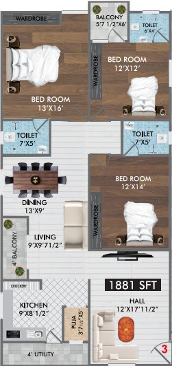  navya exotica Floor Plan Floor Plan