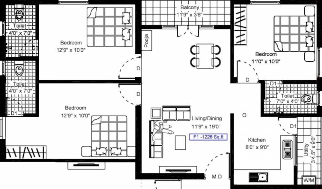  s h enclave Floor Plan Floor Plan