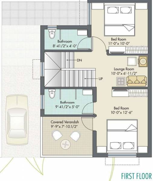  101-green-homes Floor Plan First Floor Plan