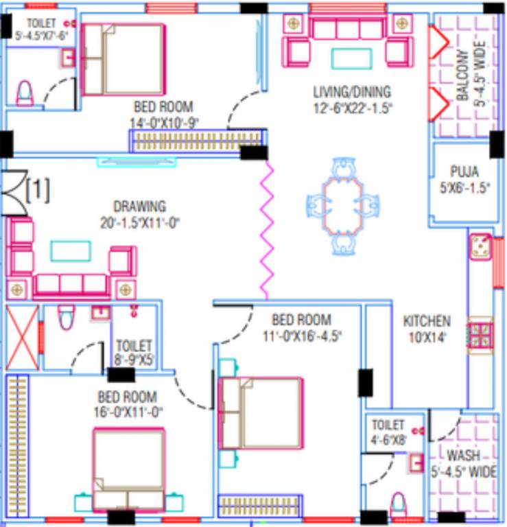  shivams elite Floor Plan Floor Plan